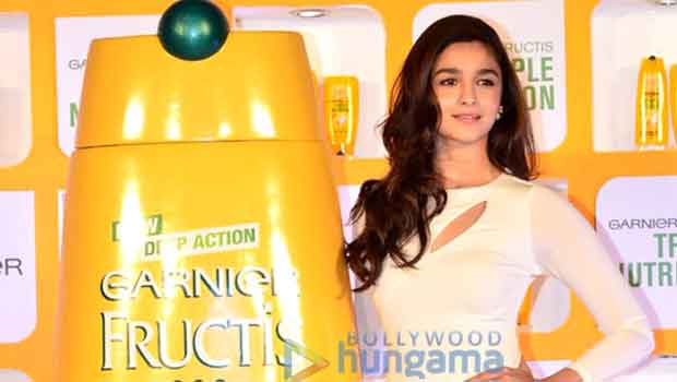 Alia Bhatt Launches New ‘Garnier Fructis Triple Nutrition’