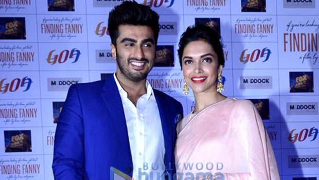 Arjun Kapoor – Deepika Padukone At ‘Finding Fanny’ Press Conference