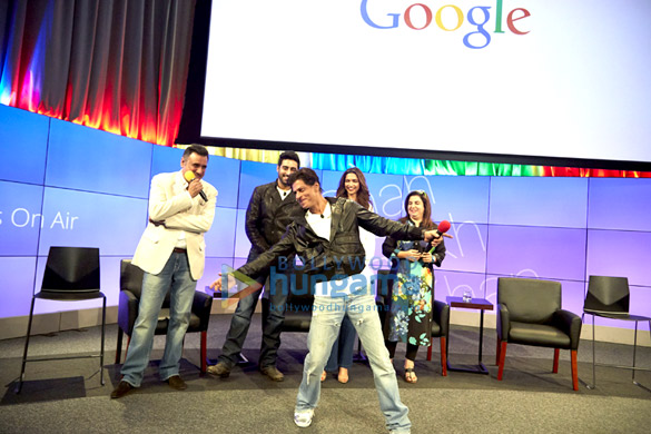 team of happy new year visits the google twitter headquarter in san jose usa 11