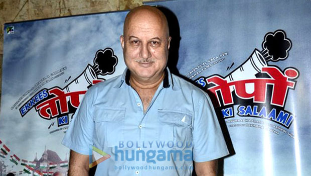 Anil Kapoor, Neha Dhupia, Anupam Kher, David Dhawan At Special Screening Of ‘Ekkees Toppon Ki Salaami’