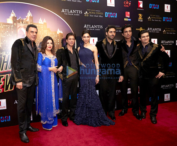 world premiere of happy new year in dubai 2