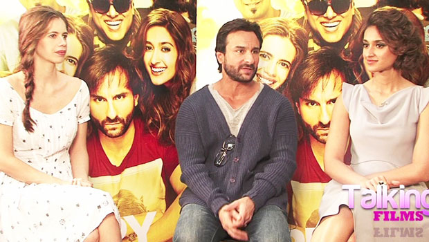 Saif Ali Khan-Ileana DCruz-Kalki Koechlin’s Exclusive Interview On ‘Happy Ending’, ‘Salaam Namaste’ Part 6