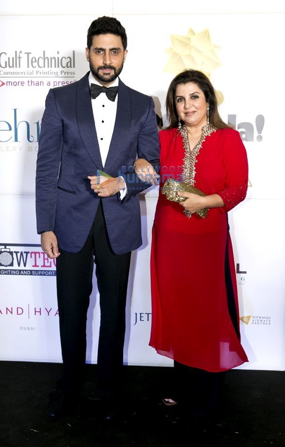 farah khan abhishek bachchan win the masala awards 2014 in dubai 6