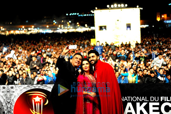 farah khan abhishek bachchan boman irani presented happy new year at the 14th marrakech international film festival 4