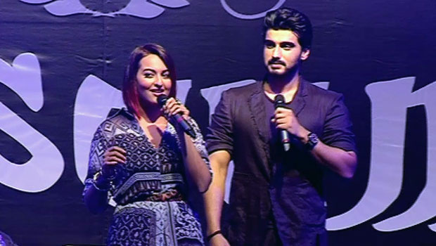 Arjun Kapoor – Sonakshi Sinha Promote ‘Tevar’ At Mithibai College