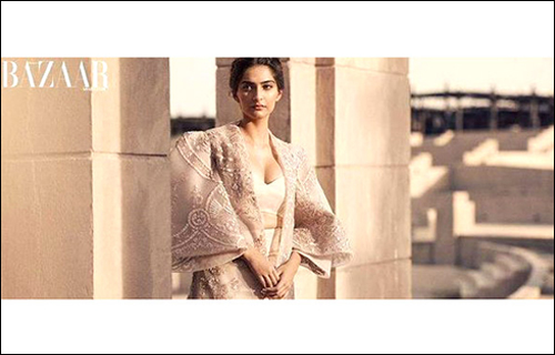 check out sonam kapoor on the cover of harpers bazaar arabia 3