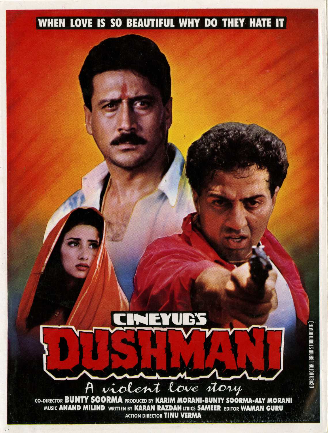Dushmani Movie Review Release Date (1996) Songs Music Images