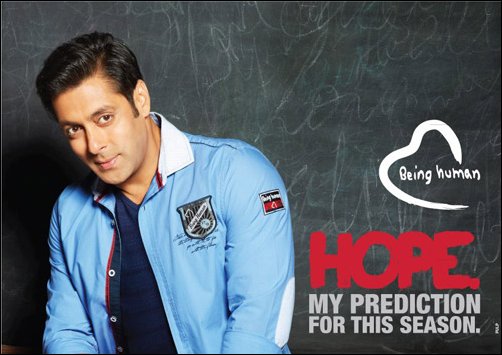 check out salmans latest being human campaign 3