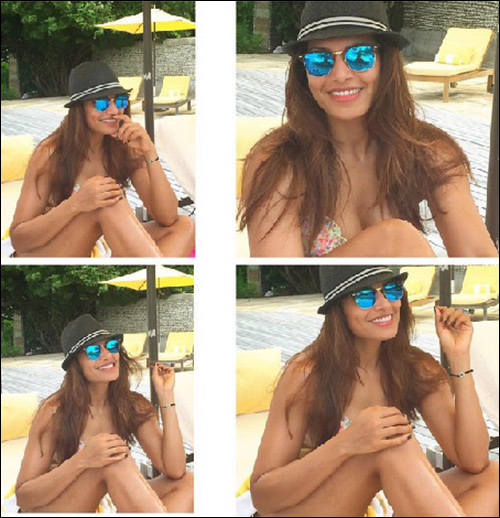 check out bipasha basu shares bikini pictures while on a trip to maldives 4