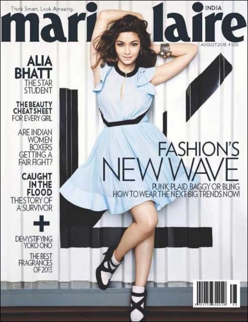 check out alia bhatt on the cover of marie claire 2