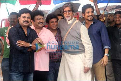 amitabh shoots for kalyan jewelers ad with south stars 5