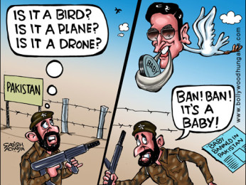 Bollywood Toons: Baby banned in Pakistan