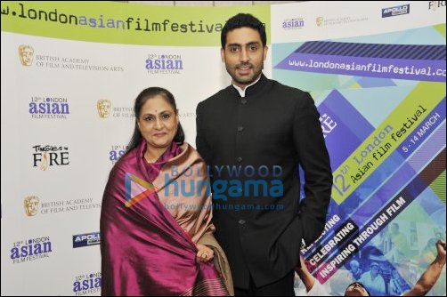 bachchan family attends 12th annual london asian film festival 2