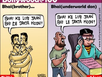 Bollywood Toons: Bhai – Then and Now Bollywood Toons: Bhai – Then and Now