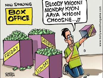 Bollywood Toons: Bloody Khooni Monday Bollywood Toons: Bloody Khooni Monday