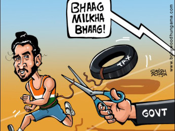 Bollywood Toons: Bhaag Milkha aur Bhaag Bollywood Toons: Bhaag Milkha aur Bhaag