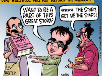 Bollywood Toons: No Award Wapsi for Bollywood!