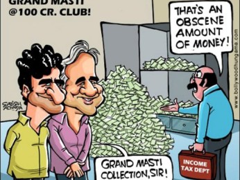 Bollywood Toons: Grand Masti’s 100 crores Bollywood Toons: Grand Masti’s 100 crores