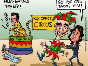 Bollywood Toons: Tiger eats up Shirin-Farhad