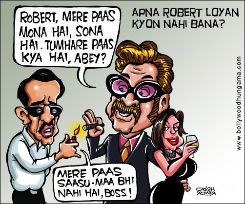 Bollywood Toons: Loyan Vs Robert