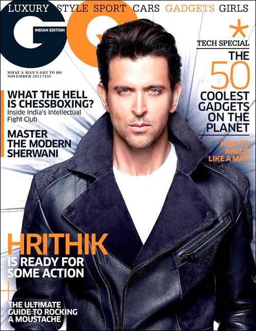 Check Out Hrithik Roshan On The Cover Of Gq Bollywood Hungama