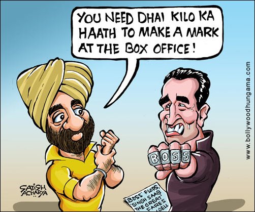 Bollywood Toons: Dhai kilo ka power