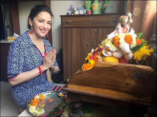 check out bollywood celebrities share pictures of ganpati celebrations 2