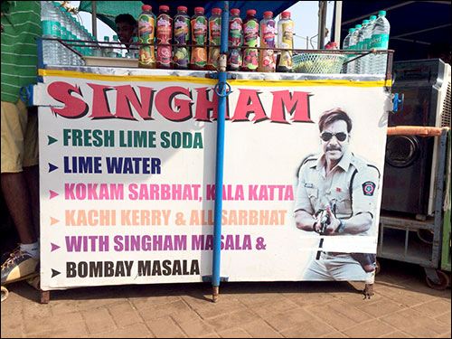 check out singham stalls in dona paula goa 2