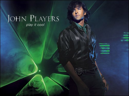 photo gallery hrithiks new look for john players 6