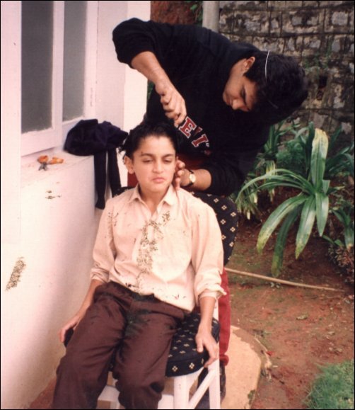 imran during his childhood days 2