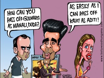 Bollywood Toons: Kashmir=Manali, Kalki=Aditi