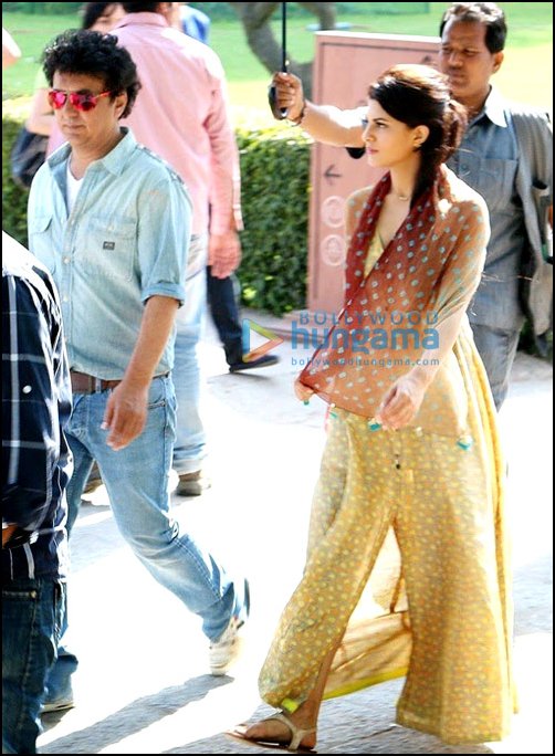 check out salman and jacqueline on the sets of kick 3