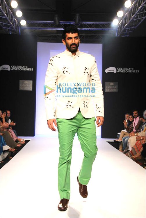 b town stars walk the ramp at lfw aw 2013 day 4 5 3