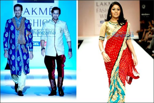 check out bollywood ladies playing showstoppers at lfw 5