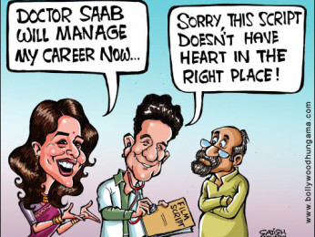 Bollywood Toons: Madhuri’s ‘Doctor’ Manager