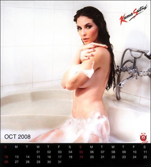 maxim presents sin a calendar of 2008 4