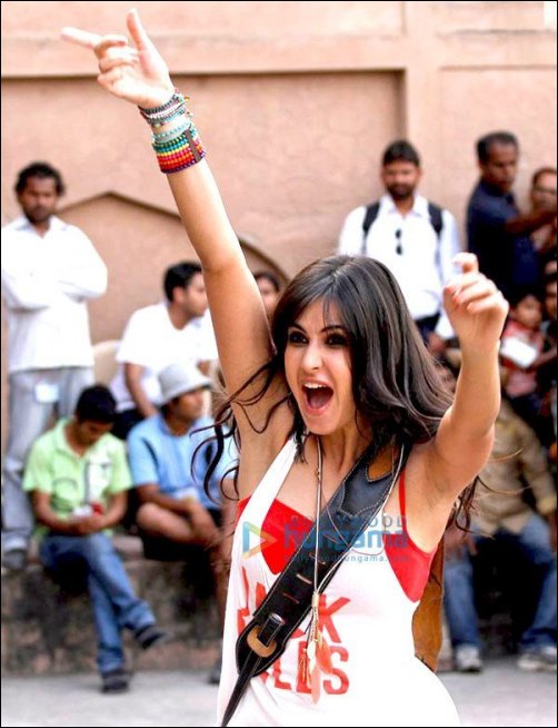 check out imran and katrina shoot for mere brother ki dulhan at taj mahal 6