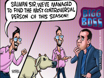Bollywood Toons: Most controversial Bigg Boss contestant
