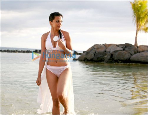 check out mugdha godse dons bikini in her upcoming film help 4