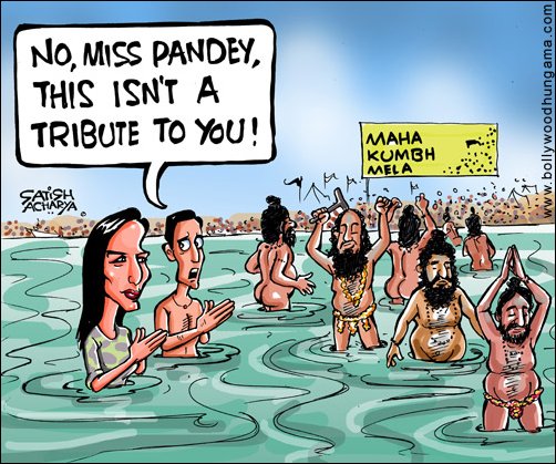 Bollywood Toons: Poonam’s Kumbh Mela