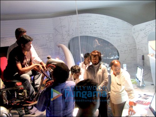 checkout rajinikanths metamorphosis into robot 3