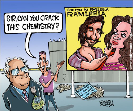 Bollywood Toons: Ram-Leela ki chemistry