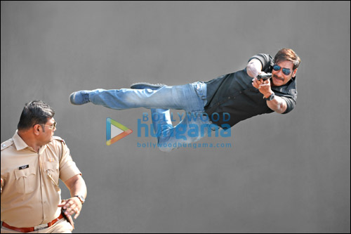 check out ajay devgns high octane action sequences in singham returns 7
