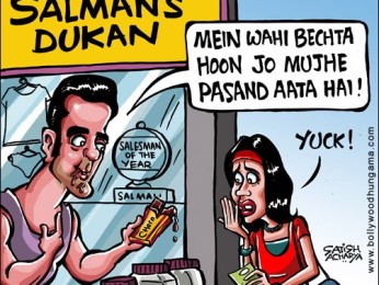 Bollywood Toons: Sallu sells what he uses