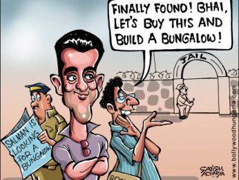 Bollywood Toons: Salman’s new bungalow Bollywood Toons: Salman’s new bungalow