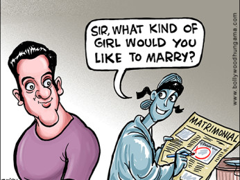 Bollywood Toons: Will the acquitted Salman marry now? Bollywood Toons: Will the acquitted Salman marry now?