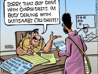 Bollywood Toons: Sanjay Dutt’s parole