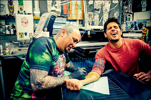 check out sidharth malhotra gets inked in new zealand 3