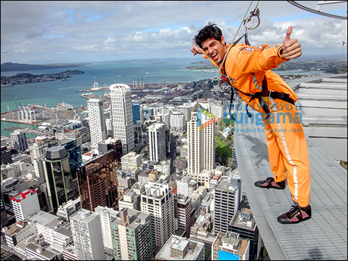 check out sidharth malhotra walks across sky tower in new zealand 2