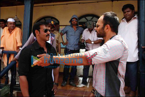 behind the scenes of singham 3